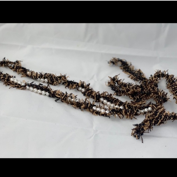 Lanvin Tweed Pearl Necklace - Picture 3 of 7